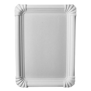 PAPSTAR 250 Pappteller pure 23,0 x 16,5 cm