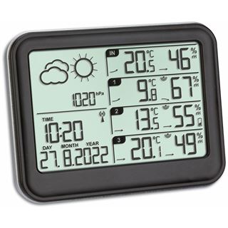 TFA&reg; VIEW 35.1142.01 Wetterstation schwarz