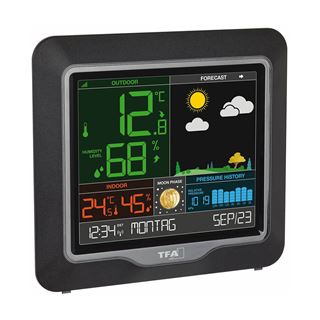 TFA&reg; 35.1150.01 Wetterstation schwarz