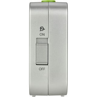 TFA&reg; digitaler Funkwecker 60.2528.54 BINGO silber Kunststoff