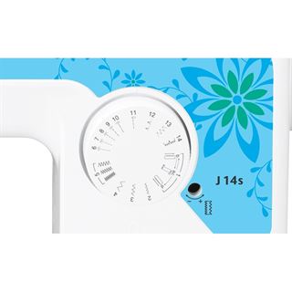 Brother J14S Halbautomatische Nähmaschine Elektromechanisch