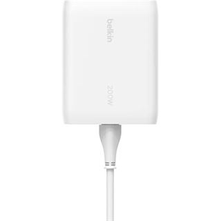 200 Watt Belkin LADOWARKA 4X PORT USB-C GAN BIALA