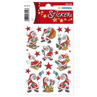 HERMA 27 Aufkleber 3219 Weihnachtsmann