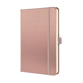 SIGEL Notizbuch CONCEPTUM A5 kariert, rose metallic Hardcover 194