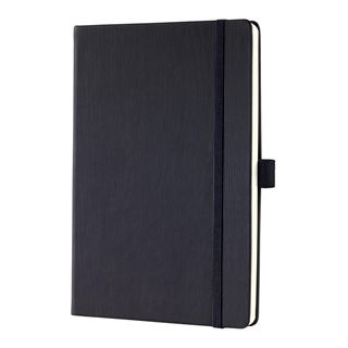 SIGEL Notizbuch Conceptum&reg; ca. DIN A5 liniert, schwarz Hardcover