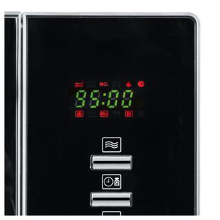 SEVERIN MW7773 Mikrowelle 800 W schwarz, edelstahl