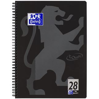 OXFORD Collegeblock touch Lineatur 28 kariert DIN A4 Innen- und