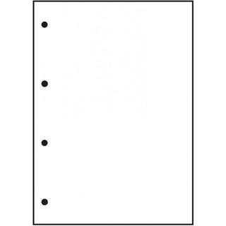 OXFORD Briefblock Schule gelocht DIN A4 blanko Lineatur 20
