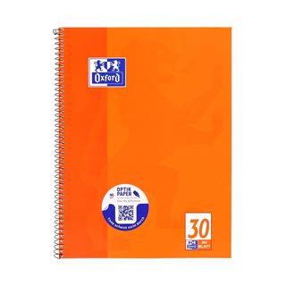 OXFORD Collegeblock Schule Lineatur 30 blanko DIN A4 Innenrand