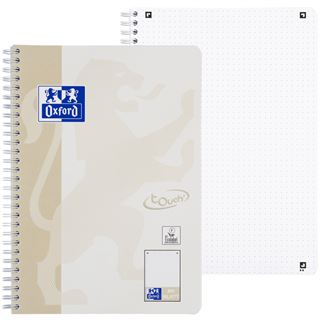 OXFORD Collegeblock Touch punktraster DIN B5 ohne Rand