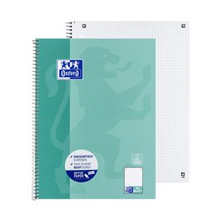 OXFORD Collegeblock Schule punktraster DIN A4 ohne Rand