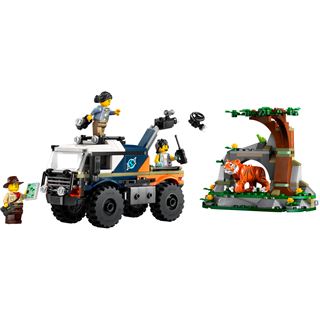 LEGO City 60426 Dschungelforscher-Truck, LKW-Spielzeug für Kinder
