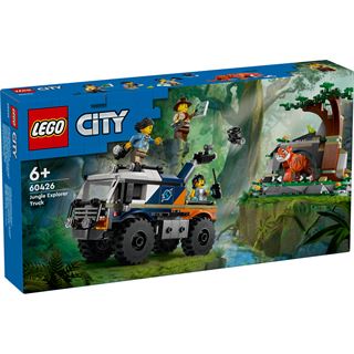 LEGO City 60426 Dschungelforscher-Truck, LKW-Spielzeug für Kinder