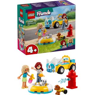 LEGO Friends 42635 Mobiler Hundesalon, Spielset mit Fahrzeug und