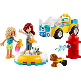 LEGO Friends 42635 Mobiler Hundesalon, Spielset mit Fahrzeug und