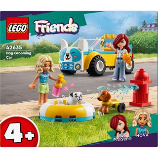 LEGO Friends 42635 Mobiler Hundesalon, Spielset mit Fahrzeug und