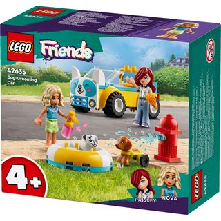 LEGO Friends 42635 Mobiler Hundesalon, Spielset mit Fahrzeug und