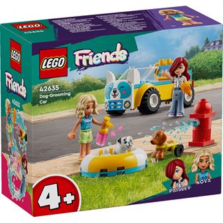 LEGO Friends 42635 Mobiler Hundesalon, Spielset mit Fahrzeug und