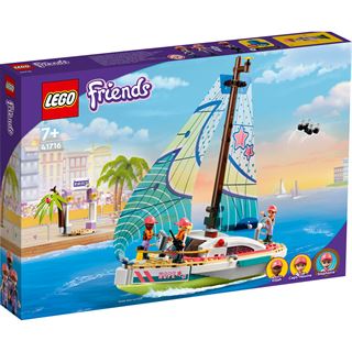 LEGO Friends 41716 Stephanies Segelabenteuer Spielzeug-Boot mit