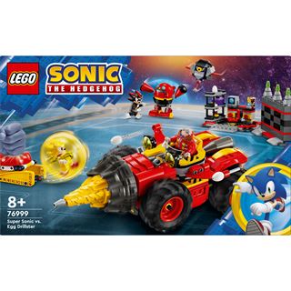 LEGO Sonic the Hedgehog 76999 Super Sonic vs. Egg Drillster, Spielzeug