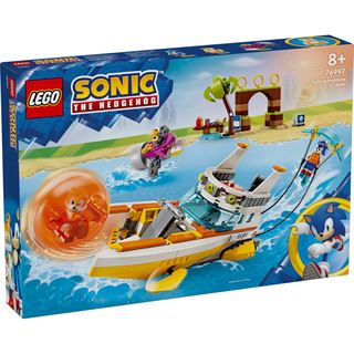 LEGO Sonic the Hedgehog 76997 Tails Abenteuerboot,