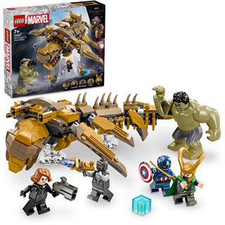 LEGO Marvel 76290 Avengers vs. Leviathan, Superhelden-Spielset
