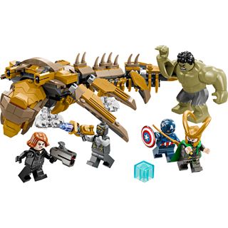 LEGO Marvel 76290 Avengers vs. Leviathan, Superhelden-Spielset