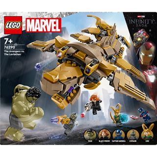 LEGO Marvel 76290 Avengers vs. Leviathan, Superhelden-Spielset