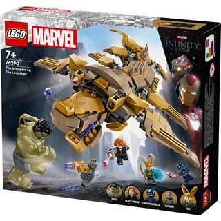 LEGO Marvel 76290 Avengers vs. Leviathan, Superhelden-Spielset