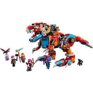 LEGO DREAMZzz 71484 Coopers Dino-Mech C-Rex, Spielzeug-T.Rex,
