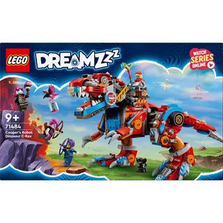 LEGO DREAMZzz 71484 Coopers Dino-Mech C-Rex, Spielzeug-T.Rex,