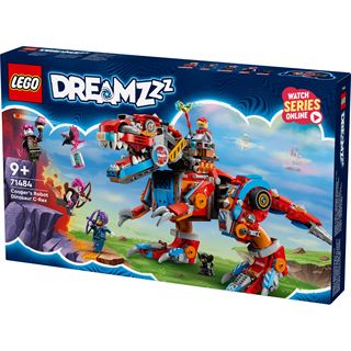 LEGO DREAMZzz 71484 Coopers Dino-Mech C-Rex, Spielzeug-T.Rex,