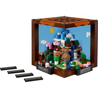 LEGO Minecraft 21265 Die Werkbank, kreatives Bauset für