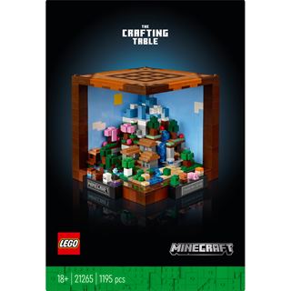 LEGO Minecraft 21265 Die Werkbank, kreatives Bauset für