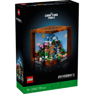 LEGO Minecraft 21265 Die Werkbank, kreatives Bauset für