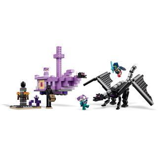 LEGO Minecraft 21264 Der Enderdrache und das Endschiff,