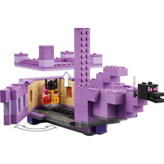 LEGO Minecraft 21264 Der Enderdrache und das Endschiff,