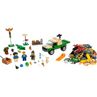 LEGO City 60353 Tierrettungsmissionen interaktives Abenteuer-Spielset
