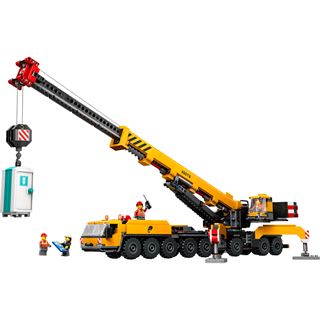 LEGO City 60409 Mobiler Baukran, kreatives Bauspielzeug für