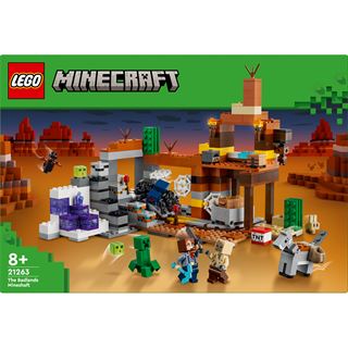 LEGO Minecraft 21263 Die Mine in den Badlands, Bergbau-Spielzeug