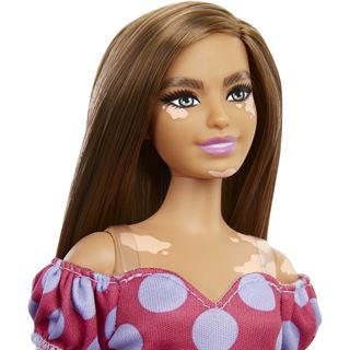 Mattel Barbie Fashionistas Vitiligo Puppe (brünett) Geburtstag
