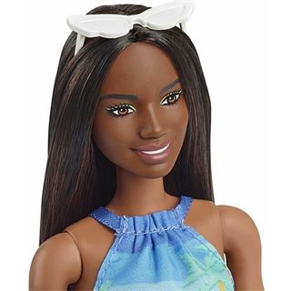 Mattel Barbie Loves the Ocean Puppe im Meeres-Print Rock & Top