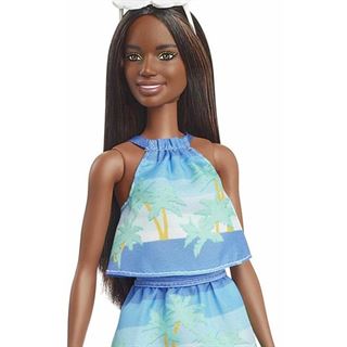 Mattel Barbie Loves the Ocean Puppe im Meeres-Print Rock & Top