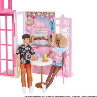 Mattel Barbie Haus und Puppe