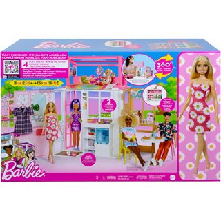Mattel Barbie Haus und Puppe