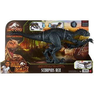 Mattel Jurassic World Kampfaction Scorpios Rex