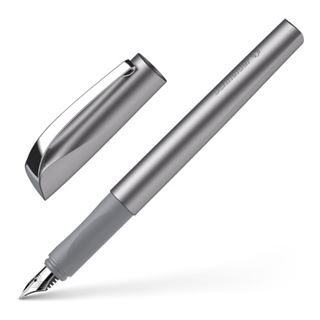 Schneider Ceod Shiny Patronenf&uuml;ller grau-metallic M (mittel)