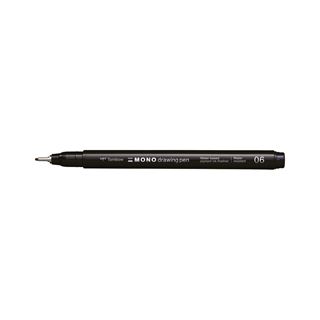Tombow MONO drawing pen 06 Fineliner schwarz 0,5 mm, 1 St.