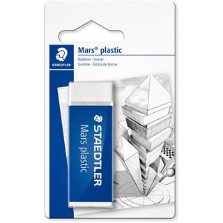 STAEDTLER Radiergummi Mars plastic wei&szlig;