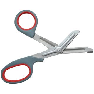 Clauss Erste-Hilfe-Schere grau-rot